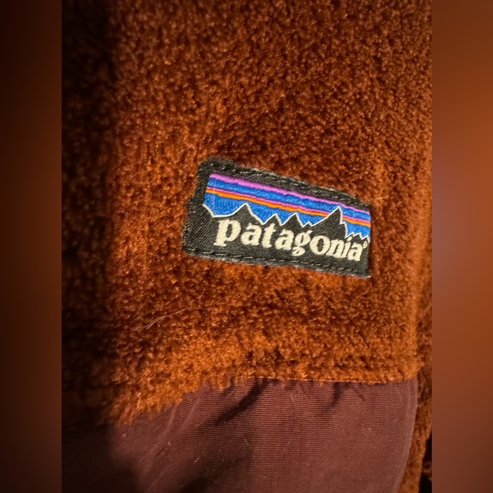 Patagonia Pullover Fleece Jacket Chestnut Brown | Medium - Picture 3 of 5